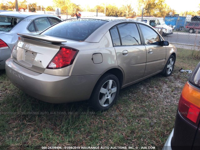 1G8A155F66Z146472 - 2006 SATURN ION LEVEL 3 GOLD photo 4
