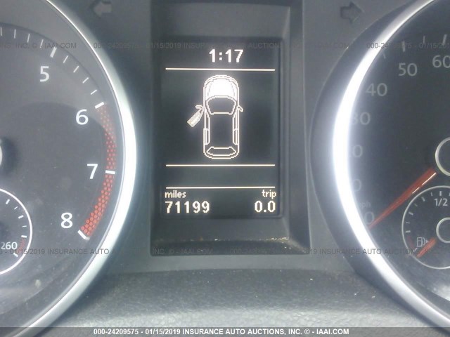 WVWDB7AJ1CW055392 - 2012 VOLKSWAGEN GOLF 灰色 照片 7