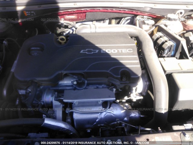 1G1ZB5ST4GF324087 - 2016 CHEVROLET MALIBU LS MAROON photo 10