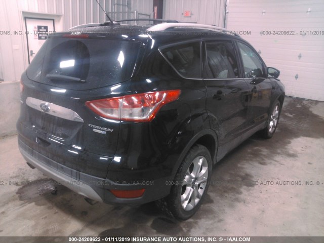 1FMCU9JX6GUC67708 - 2016 FORD ESCAPE TITANIUM BLACK photo 4