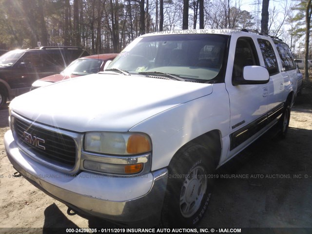 3GKFK16T11G185320 - 2001 GMC YUKON XL K1500 WHITE photo 1