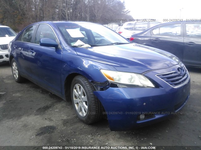 4T1BK46K37U022382 - 2007 TOYOTA CAMRY NEW GENERAT LE/XLE/SE Dark Blue photo 1