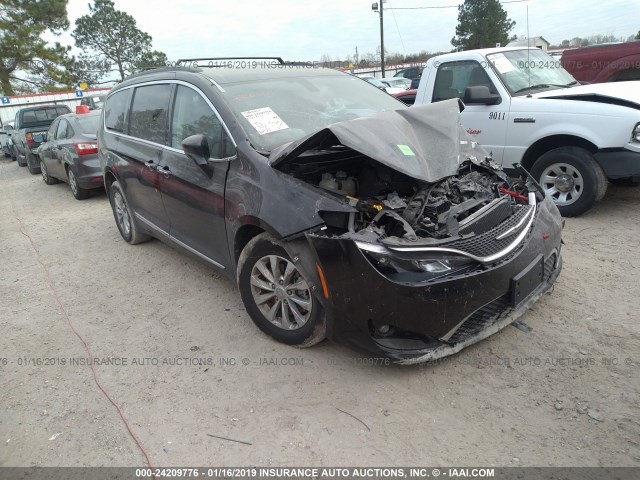 2C4RC1BG2HR529868 - 2017 CHRYSLER PACIFICA TOURING L BLACK photo 1