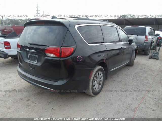 2C4RC1BG2HR529868 - 2017 CHRYSLER PACIFICA TOURING L Սև լուսանկար 4