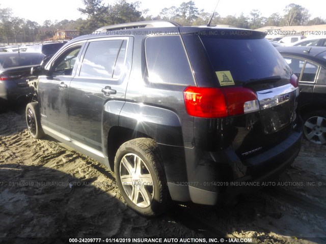 2GKFLTE55C6261776 - 2012 GMC TERRAIN SLE BLACK photo 3