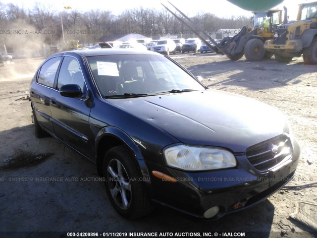 JN1CA31D0YT705634 - 2000 NISSAN MAXIMA GLE/GXE/SE GREEN photo 1