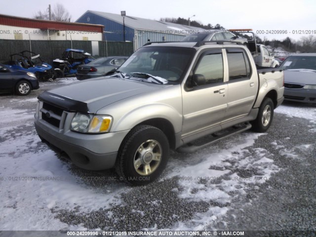 1FMZU77E63UA39397 - 2003 FORD EXPLORER SPORT TR  SILVER photo 2