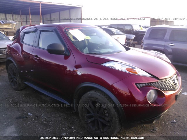 JN8AF5MR1CT103752 - 2012 NISSAN JUKE S/SV/SL BURGUNDY photo 1