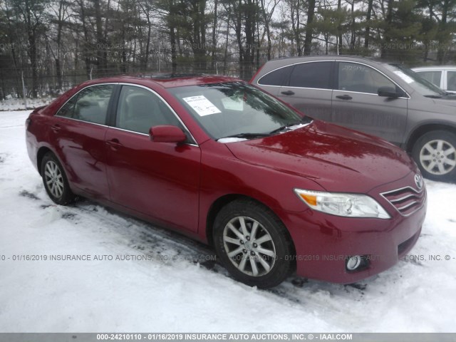 4T1BF3EK6BU151516 - 2011 TOYOTA CAMRY SE/LE/XLE 红色 照片 1