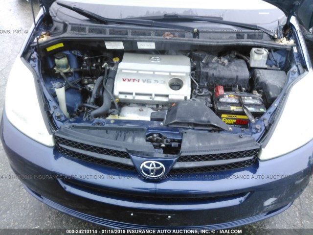 5TDZA23C84S138457 - 2004 TOYOTA SIENNA CE/LE Dark Blue photo 9