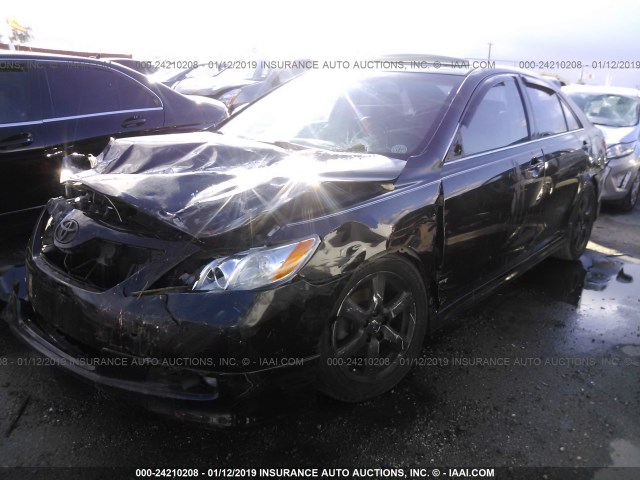 4T1BE46K07U150764 - 2007 TOYOTA CAMRY NEW GENERAT CE/LE/XLE/SE BLACK photo 2