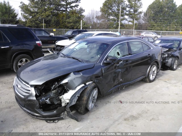 1FAHP2E91FG158547 - 2015 FORD TAURUS SEL GRAY photo 2