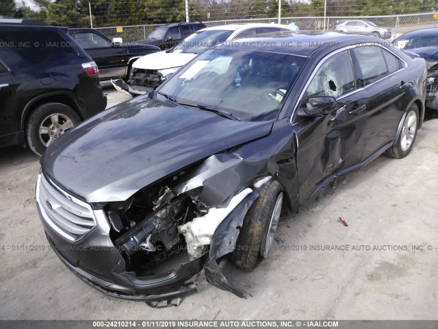 1FAHP2E91FG158547 - 2015 FORD TAURUS SEL GRAY photo 6