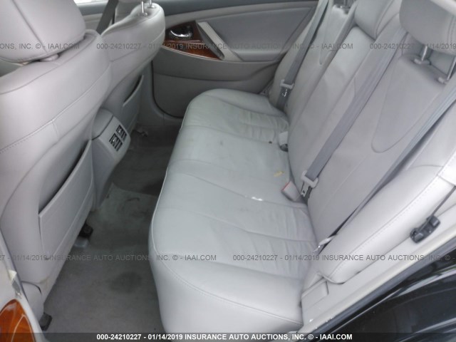 4T1BK46K99U595726 - 2009 TOYOTA CAMRY SE/LE/XLE BLACK photo 8