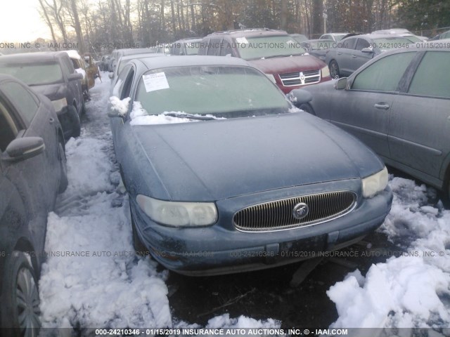 1G4HR54K5YU275770 - 2000 BUICK LESABRE LIMITED BLUE photo 1