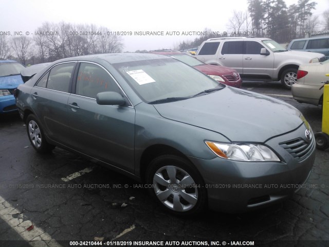 4T1BE46K97U696141 - 2007 TOYOTA CAMRY NEW GENERAT CE/LE/XLE/SE GREEN photo 1