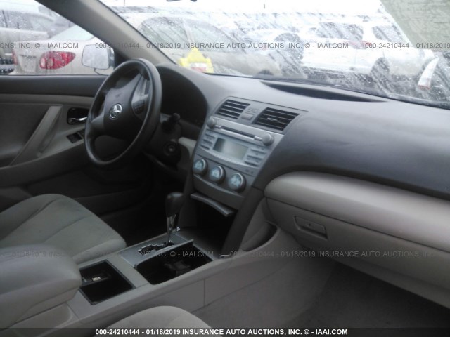 4T1BE46K97U696141 - 2007 TOYOTA CAMRY NEW GENERAT CE/LE/XLE/SE GREEN photo 5