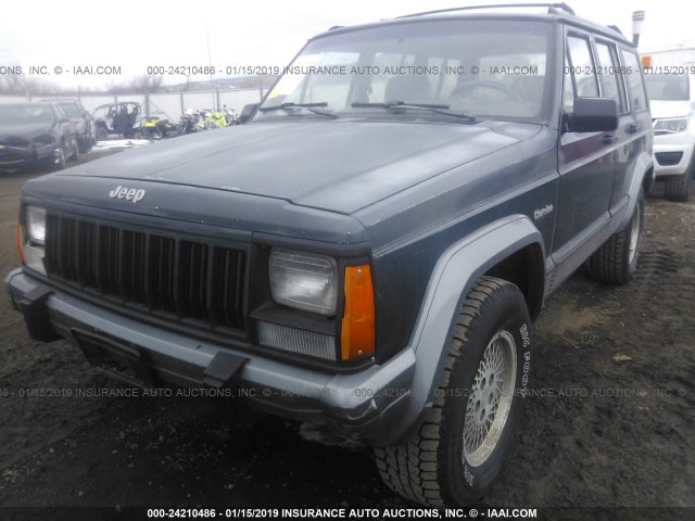 1J4FJ78S4RL215344 - 1994 JEEP CHEROKEE COUNTRY GREEN photo 6