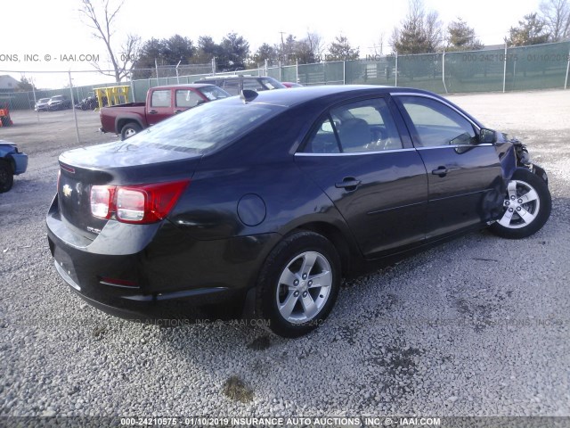 1G11B5SA9DF351969 - 2013 CHEVROLET MALIBU LS BLACK photo 4