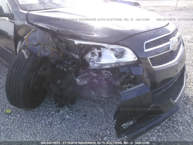 1G11B5SA9DF351969 - 2013 CHEVROLET MALIBU LS BLACK photo 6