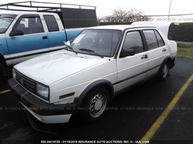 3VWRA21GXMM032577 - 1991 VOLKSWAGEN JETTA CARAT/GL WHITE photo 2