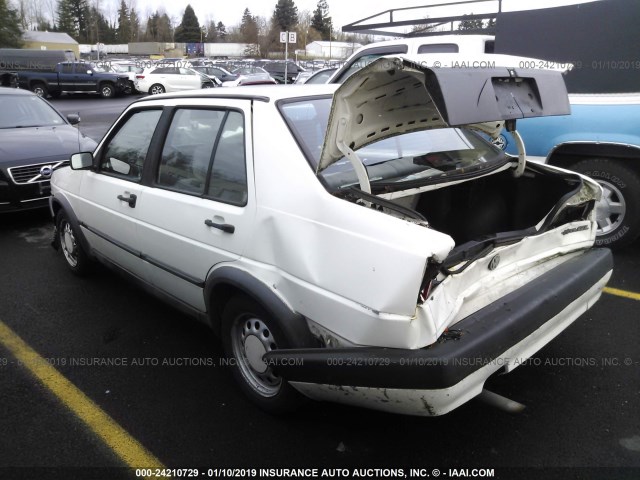 3VWRA21GXMM032577 - 1991 VOLKSWAGEN JETTA CARAT/GL WHITE photo 3