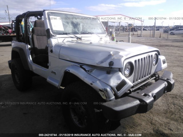 1J4FA39S64P702697 - 2004 JEEP WRANGLER X SILVER photo 6