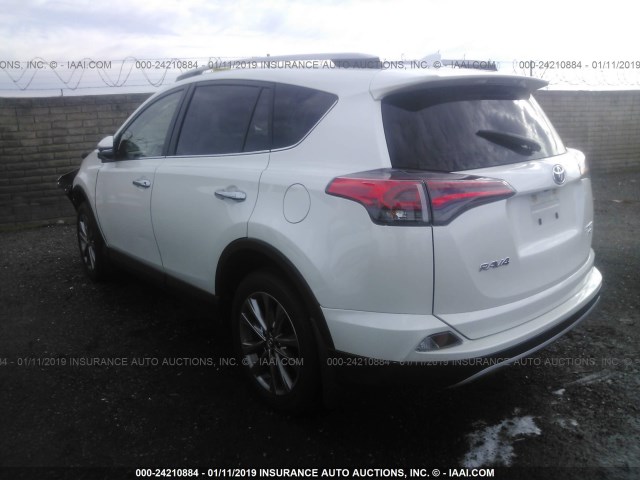 JTMDFREV1HJ121330 - 2017 TOYOTA RAV4 LIMITED/SE/PLATINUM WHITE photo 3