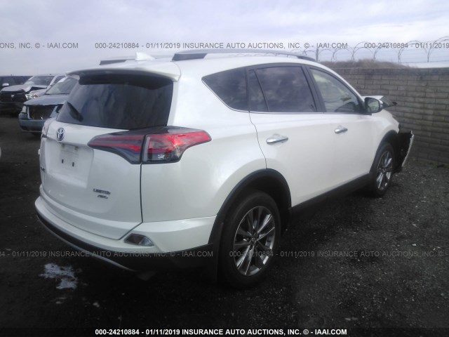 JTMDFREV1HJ121330 - 2017 TOYOTA RAV4 LIMITED/SE/PLATINUM WHITE photo 4