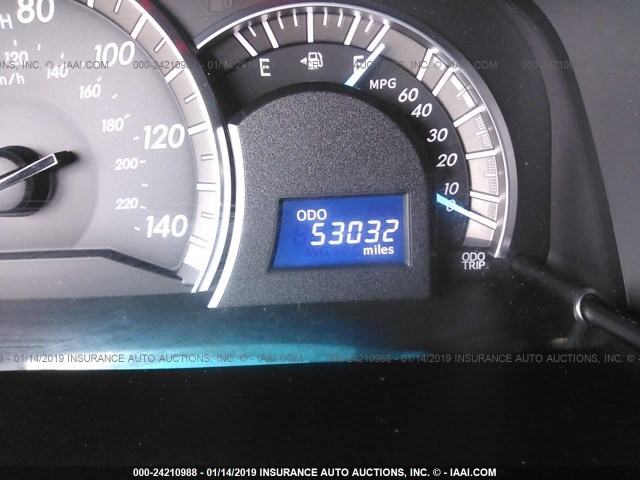 4T1BF1FK0CU556520 - 2012 TOYOTA CAMRY SE/LE/XLE 红色 照片 7