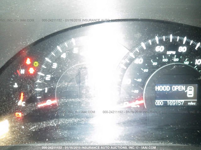 4T1BE46K28U244758 - 2008 TOYOTA CAMRY CE/LE/XLE/SE SILVER photo 7