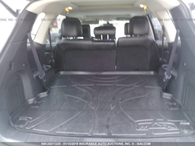 5N1AR2MN5DC614893 - 2013 NISSAN PATHFINDER S/SV/SL/PLATINUM SILVER photo 8