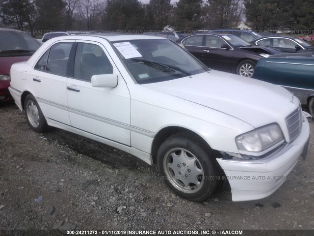 WDBHA29G4XA679172 - 1999 MERCEDES-BENZ C 280 WHITE photo 1