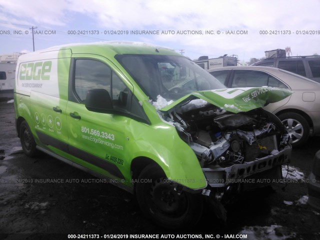 NM0LS7E73H1295667 - 2017 FORD TRANSIT CONNECT XL GREEN photo 1