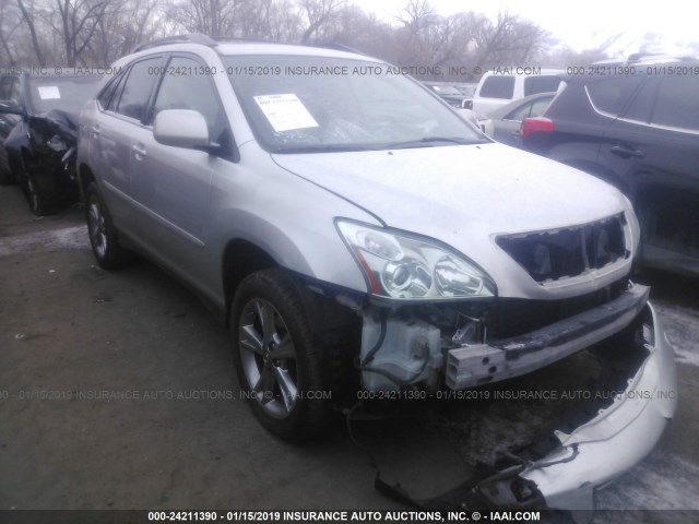 JTJHW31U072039817 - 2007 LEXUS RX 400H SILVER photo 1