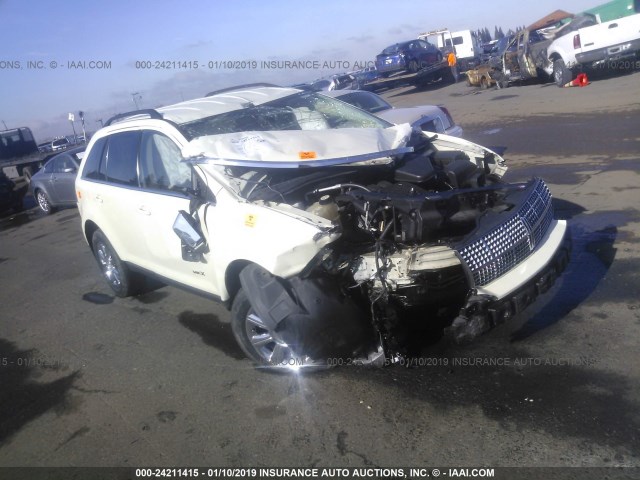 2LMDU68C27BJ05347 - 2007 LINCOLN MKX CREAM photo 1