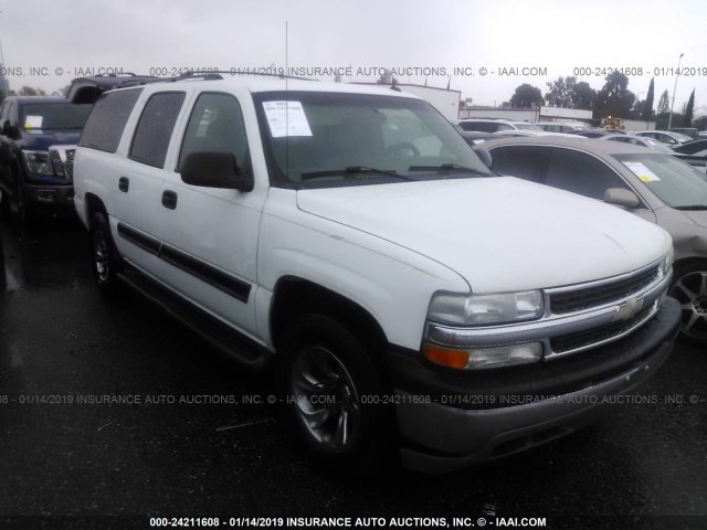 3GNEC16T14G271887 - 2004 CHEVROLET SUBURBAN C1500 თეთრი ფოტო 1