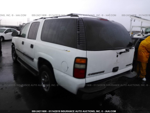 3GNEC16T14G271887 - 2004 CHEVROLET SUBURBAN C1500 თეთრი ფოტო 3