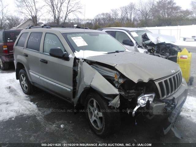 1J4HR48N25C650142 - 2005 JEEP GRAND CHEROKEE LAREDO/COLUMBIA/FREEDOM 金色 照片 1