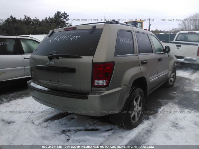 1J4HR48N25C650142 - 2005 JEEP GRAND CHEROKEE LAREDO/COLUMBIA/FREEDOM 金色 照片 4