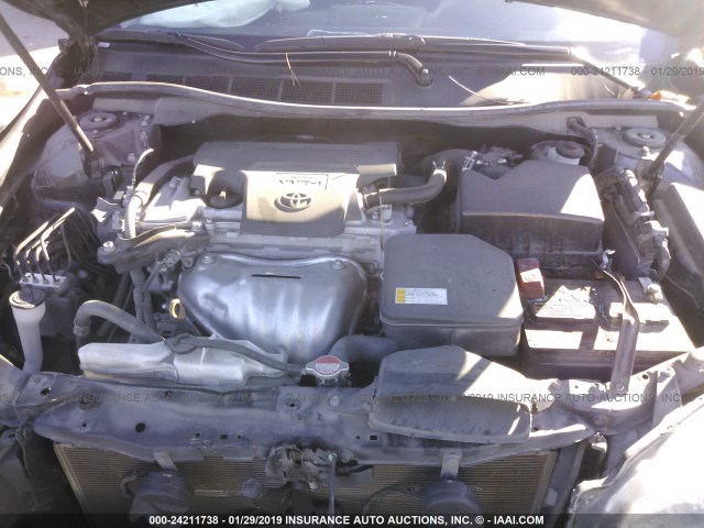 4T1BF1FK7GU235452 - 2016 TOYOTA CAMRY LE/XLE/SE/XSE BLACK photo 10