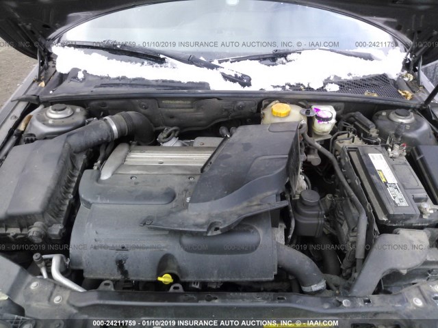 YS3FA4CY8B1304313 - 2011 SAAB 9-3 2.0T BLACK photo 10