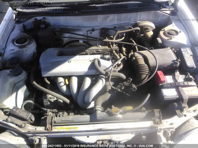 2T1BR18E8WC070414 - 1998 TOYOTA COROLLA VE/CE/LE WHITE photo 10