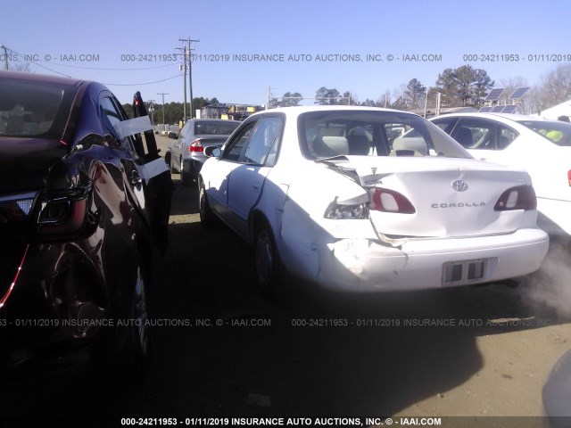 2T1BR18E8WC070414 - 1998 TOYOTA COROLLA VE/CE/LE 白色 照片 3