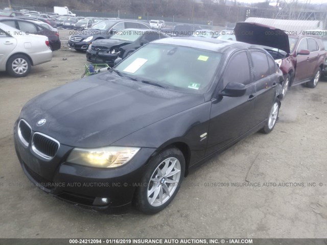 WBAPK5C51AA651224 - 2010 BMW 328 XI SULEV BLACK photo 2