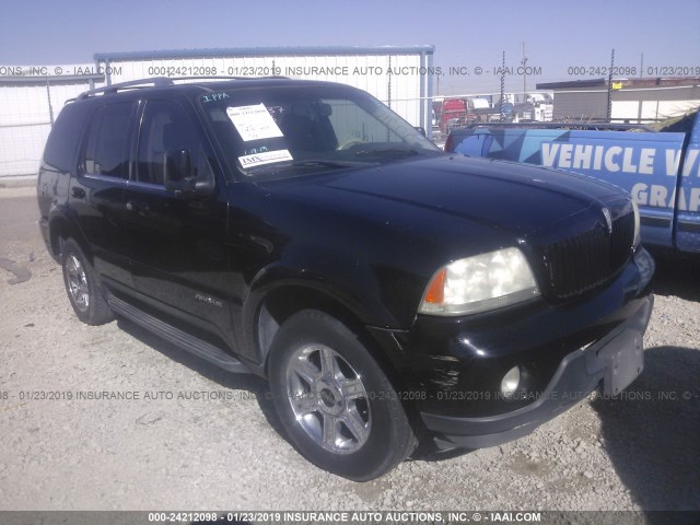 5LMEU88H35ZJ33186 - 2005 LINCOLN AVIATOR 黑色 照片 1