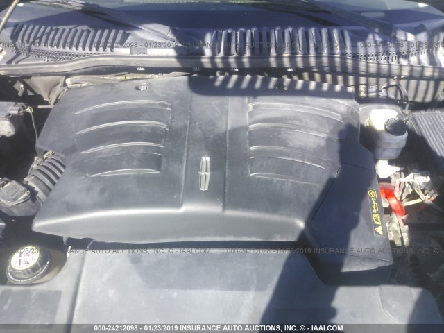 5LMEU88H35ZJ33186 - 2005 LINCOLN AVIATOR 黑色 照片 10