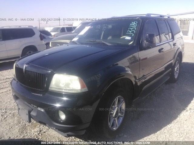 5LMEU88H35ZJ33186 - 2005 LINCOLN AVIATOR 黑色 照片 2