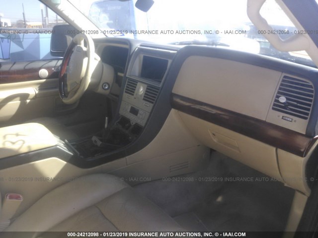 5LMEU88H35ZJ33186 - 2005 LINCOLN AVIATOR 黑色 照片 5