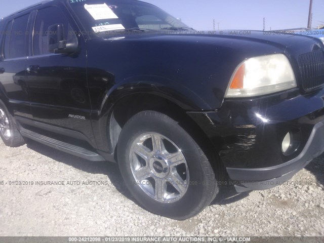 5LMEU88H35ZJ33186 - 2005 LINCOLN AVIATOR 黑色 照片 6